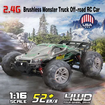 1:16 52Km/h 4WD RC Remote Control Off Road Racing Cars Vehicle 2.4Ghz Brushless Electric RC Car with Extra Car Cover hwcg3
1:16 52Km/h 4WD RC Remote Control Off Road Racing Cars Vehicle 2.4Ghz Brushless Electric RC Car with Extra Car Cover hwcg3