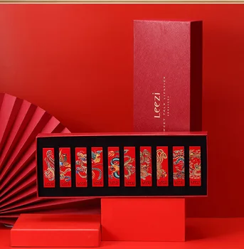 Liz Lip Love Sweet Words 10 Lipstick Kit Chinese-style Varved Semi-Matte Material Dragon and Phoenix Gift Set
Liz Lip Love Sweet Words 10 Lipstick Kit Chinese-style Varved Semi-Matte Material Dragon and Phoenix Gift Set