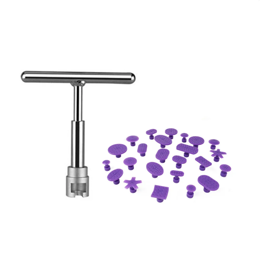 PDR tools Car Dent Lifter Repair Tool Paintless dent remove T-Bar with tabs Puller for Hail Door Ding Removal car repair tools
PDR tools Car Dent Lifter Repair Tool Paintless dent remove T-Bar with tabs Puller for Hail Door Ding Removal car repair tools