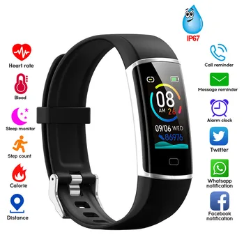 Smart Band Bluetooth Sport Waterproof Heart Rate Blood Pressure Monitor High Brightness Colorful Screen Smart Bracelet Wristband
Smart Band Bluetooth Sport Waterproof Heart Rate Blood Pressure Monitor High Brightness Colorful Screen Smart Bracelet Wristband