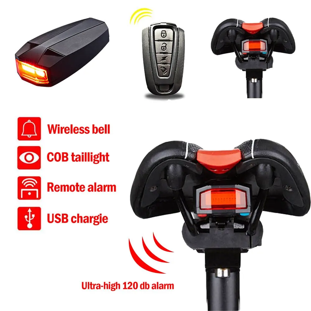 sfit 3 in 1 Bicycle Bike Security Lock Remote Control Alarm Alerter Bell Rear Light COB Taillight Bicycle Accessories
sfit 3 in 1 Bicycle Bike Security Lock Remote Control Alarm Alerter Bell Rear Light COB Taillight Bicycle Accessories