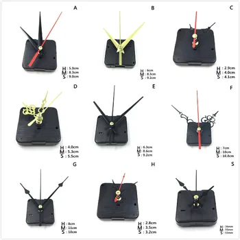 1 Set Hanging DIY Quartz Watch Silent Wall Clock Movement Quartz Repair Movement Clock Mechanism Parts With Needles
1 Set Hanging DIY Quartz Watch Silent Wall Clock Movement Quartz Repair Movement Clock Mechanism Parts With Needles