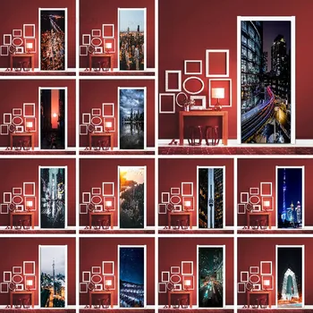 3D Door Sticker City Scenery Wall Sticker Mural Wallpaper Poster Self Adhesive PVC Removable Waterproof Door Decal Home Decor
3D Door Sticker City Scenery Wall Sticker Mural Wallpaper Poster Self Adhesive PVC Removable Waterproof Door Decal Home Decor