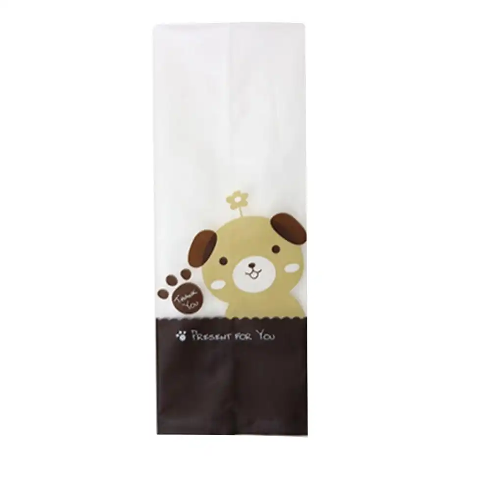 50pcs biscuit cookie bag baking packs bakery bags fashion cute