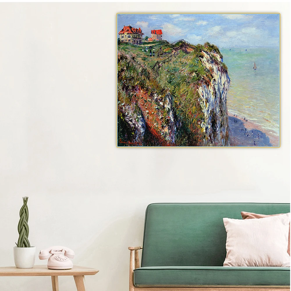 Citon Claude monet《Cliff at Dieppe,1882》Canvas Art Oil Painting Artwork Poster Picture Wall Background Decor Home Decoration
Citon Claude monet《Cliff at Dieppe,1882》Canvas Art Oil Painting Artwork Poster Picture Wall Background Decor Home Decoration