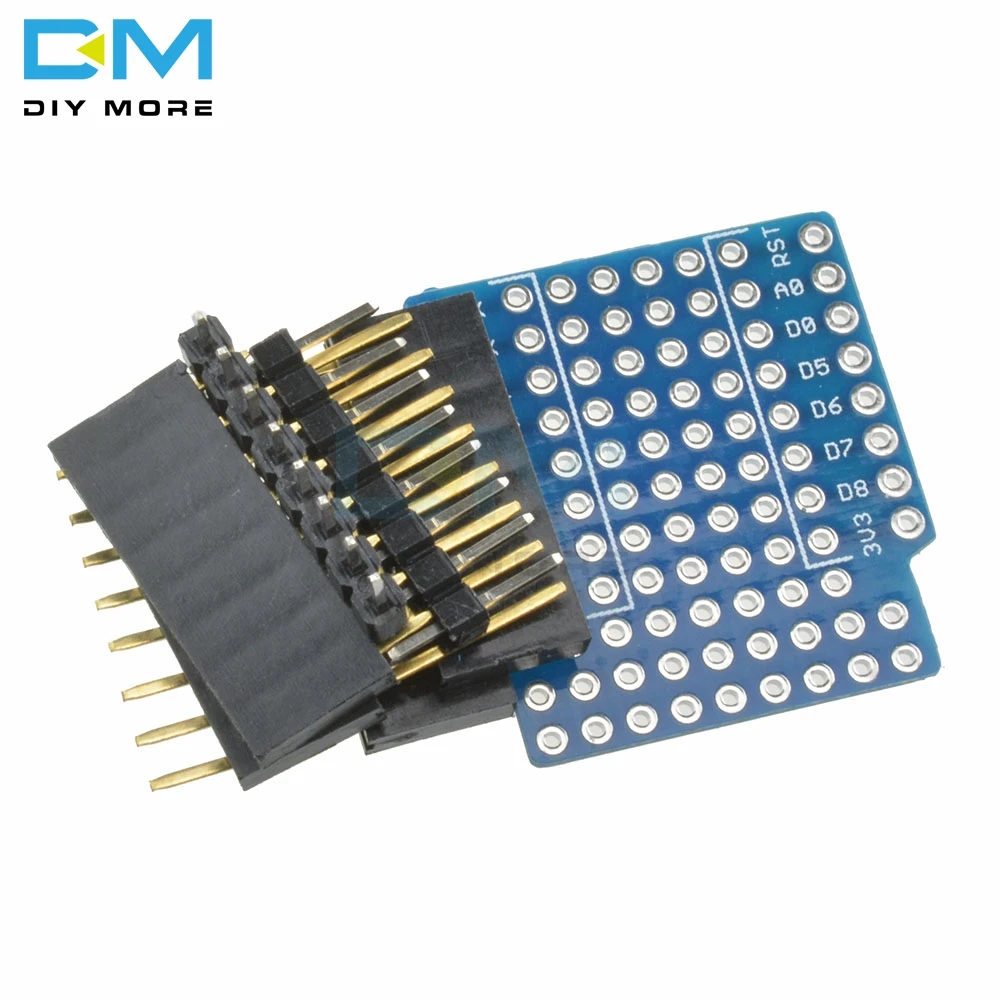 10PCS//LOT Breadboard Expansion Shield Pin Lithium battery For WeMos D1 Mini Module Sensor