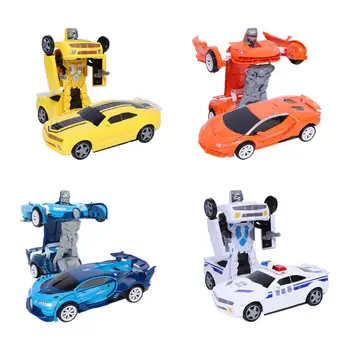 Car Transformation Robots Rich in Color Benefiting Eyes Development Vehicle Deformation Model Toys Gifts with Light Music
Car Transformation Robots Rich in Color Benefiting Eyes Development Vehicle Deformation Model Toys Gifts with Light Music