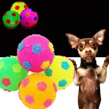 Football Shape Pet Dogs Toys Led Light Sound Bouncy Ball Funny Toys Interactive Dog Cat Chew Pet Supplies 1PCS
Football Shape Pet Dogs Toys Led Light Sound Bouncy Ball Funny Toys Interactive Dog Cat Chew Pet Supplies 1PCS