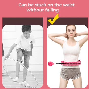 Smart Sports Hoop Detachable Adjustable Auto Spinning Thin Waist Abdominal Exercise Gym Hoop Fitness Equipment Home Workout
Smart Sports Hoop Detachable Adjustable Auto Spinning Thin Waist Abdominal Exercise Gym Hoop Fitness Equipment Home Workout