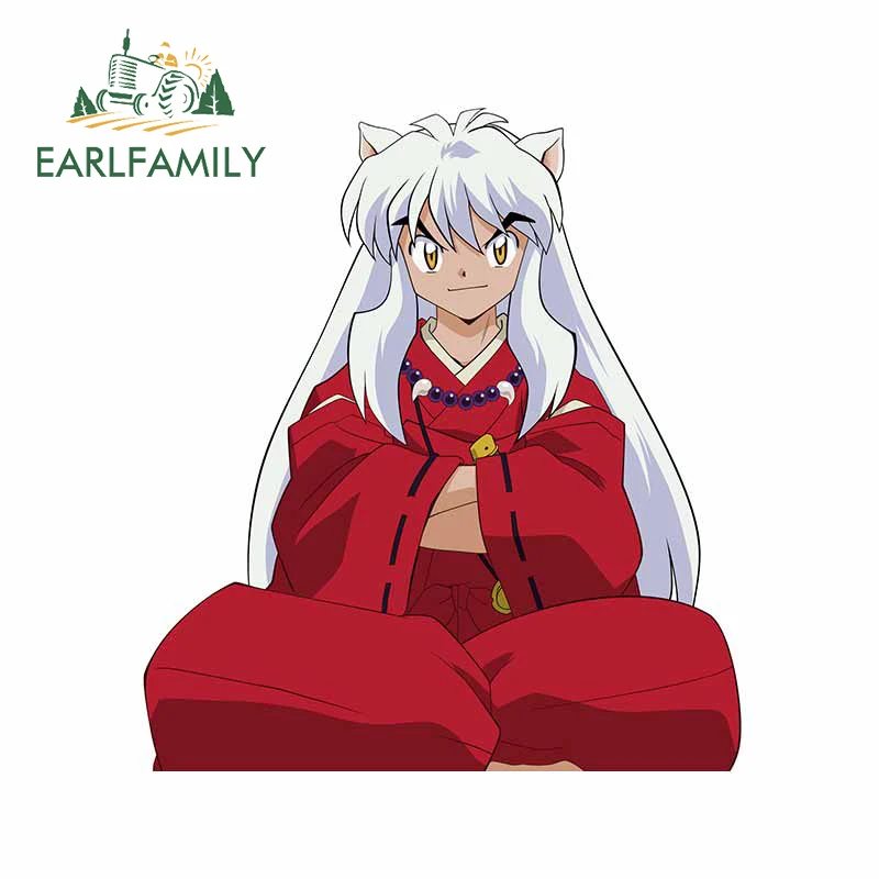 EARLFAMILY 13 см x 7,3 см для автомобиля Inuyasha, наклейки на лобовое стекло, окклюзия мотоцикла, украшение с царапинами 
EARLFAMILY 13 см x 7,3 см для автомобиля Inuyasha, наклейки на лобовое стекло, окклюзия мотоцикла, украшение с царапинами