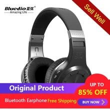 Bluedio H + schieten Rem BT5.0 bluetooth hoofdtelefoon Stereo bluetooth headset Mp3 Speler Oortelefoon met Microfoon sd-kaart FM(China)