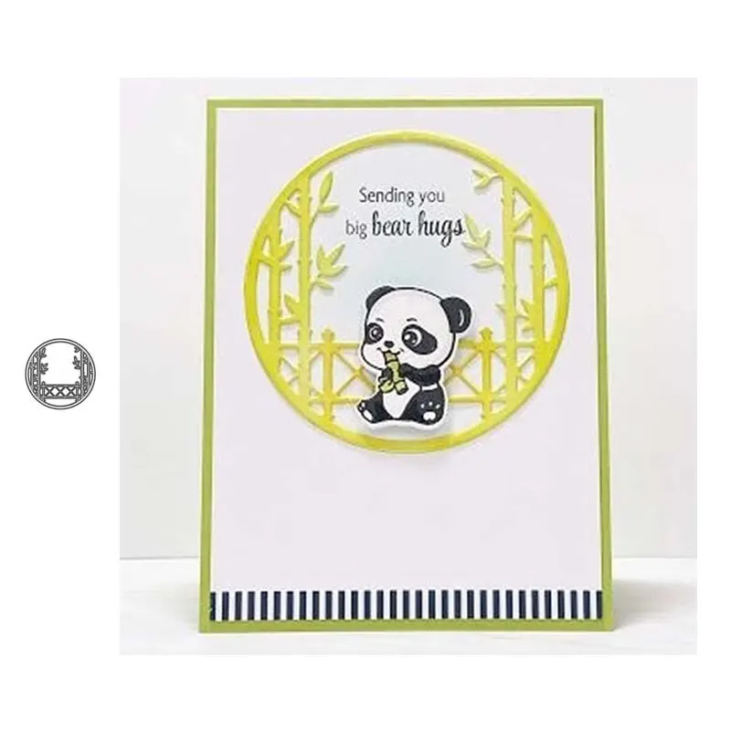 JC Metal Cutting Dies Scrapbook Bamboo Forest Circle Background Die Cut Craft Stencil Handmade Card Make Model Mold Decoration
JC Metal Cutting Dies Scrapbook Bamboo Forest Circle Background Die Cut Craft Stencil Handmade Card Make Model Mold Decoration