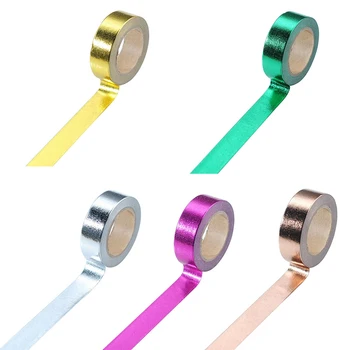 Gold Foil Washi Tape Silver Gift Packaging Gold Bronze Rose Green Color Solid Kawaii DIY Scrapbooking Masking Tape 15mm*10m
Gold Foil Washi Tape Silver Gift Packaging Gold Bronze Rose Green Color Solid Kawaii DIY Scrapbooking Masking Tape 15mm*10m