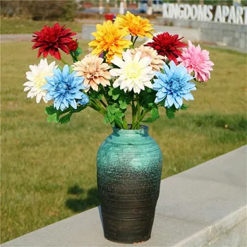 Fake Single Stem Spring Dahlia (2 heads/piece ) 23.62" Length Simulation Peony for Wedding Home Decorative Artificial Flowers
Fake Single Stem Spring Dahlia (2 heads/piece ) 23.62" Length Simulation Peony for Wedding Home Decorative Artificial Flowers