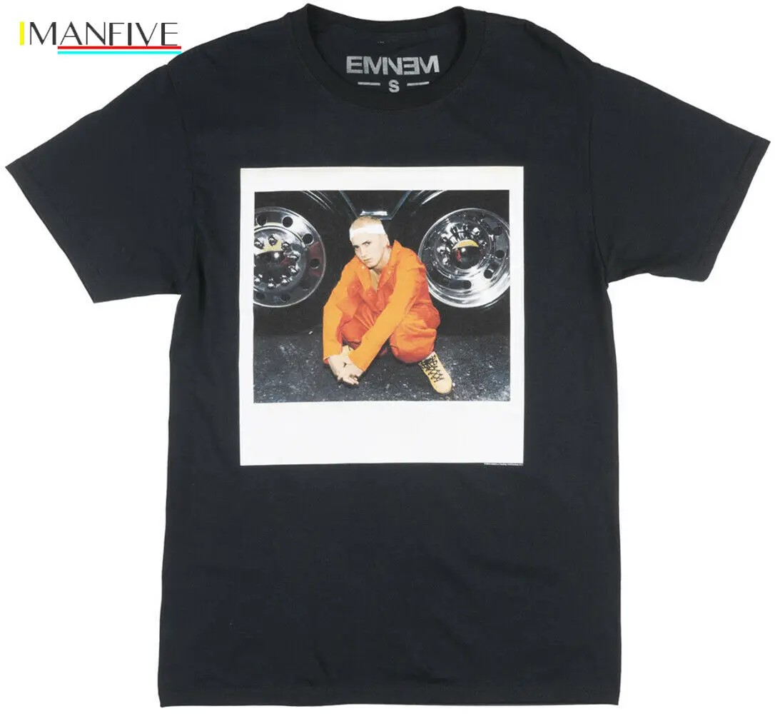EMINEM SLIM SHADY CRIMINAL JUMPSUIT T-SHIRT MENS BLACK RAP MUSIC TEE T shirt Tops Summer Cool Funny T-Shirt
EMINEM SLIM SHADY CRIMINAL JUMPSUIT T-SHIRT MENS BLACK RAP MUSIC TEE T shirt Tops Summer Cool Funny T-Shirt