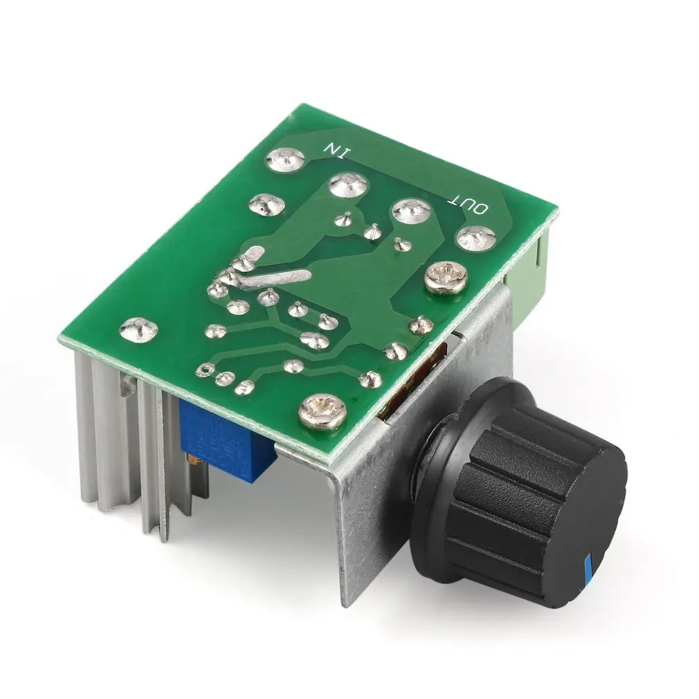 1Pc 220V 2000W Speed Controller SCR Voltage Regulator Dimming Dimmers Thermostat Electronic Mold Voltage Regulator Module
1Pc 220V 2000W Speed Controller SCR Voltage Regulator Dimming Dimmers Thermostat Electronic Mold Voltage Regulator Module