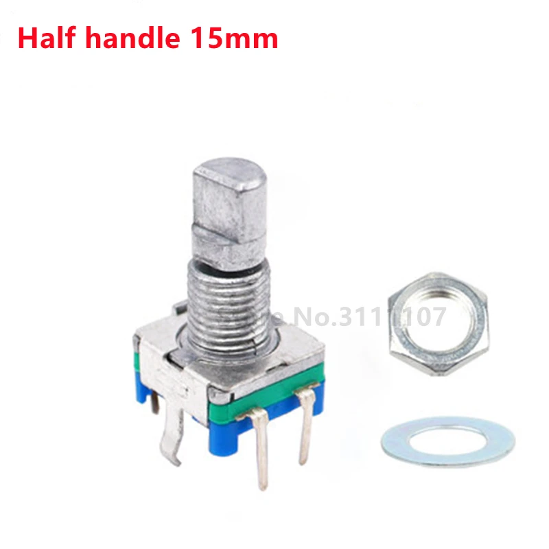 5PCS/LOT Original Rotary encoder Code Switch EC11 Digital Potentiometer With switch 5Pin Handle Length 15mm
5PCS/LOT Original Rotary encoder Code Switch EC11 Digital Potentiometer With switch 5Pin Handle Length 15mm