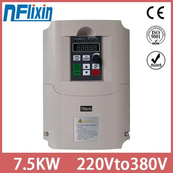 boost frequency converter Single-phase 220V to Three-phase 380V variable frequency inverter 7.5KW for motor
boost frequency converter Single-phase 220V to Three-phase 380V variable frequency inverter 7.5KW for motor