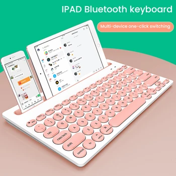 Slim Portable Mini Wireless Bluetooth Keyboard For Tablet Laptop Smartphone iPad Support IOS Android System Phone Universal
Slim Portable Mini Wireless Bluetooth Keyboard For Tablet Laptop Smartphone iPad Support IOS Android System Phone Universal