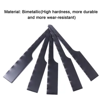 5pcs Bimetallic 32T Tooth Reciprocating Air Saw Blades 94mm Length Wood Fiberglass Plastic Rubber Cutting Off Tool
5pcs Bimetallic 32T Tooth Reciprocating Air Saw Blades 94mm Length Wood Fiberglass Plastic Rubber Cutting Off Tool