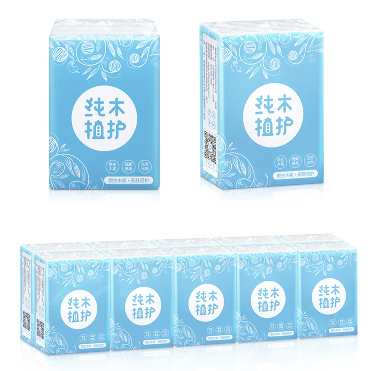 10 Pack Pocket Tissue Native Wood Pulp Paper Tissue 8 Sheets 3-Ply Pocket Tissues For Travel Office Restaurants Hotels On-The-Go
10 Pack Pocket Tissue Native Wood Pulp Paper Tissue 8 Sheets 3-Ply Pocket Tissues For Travel Office Restaurants Hotels On-The-Go
