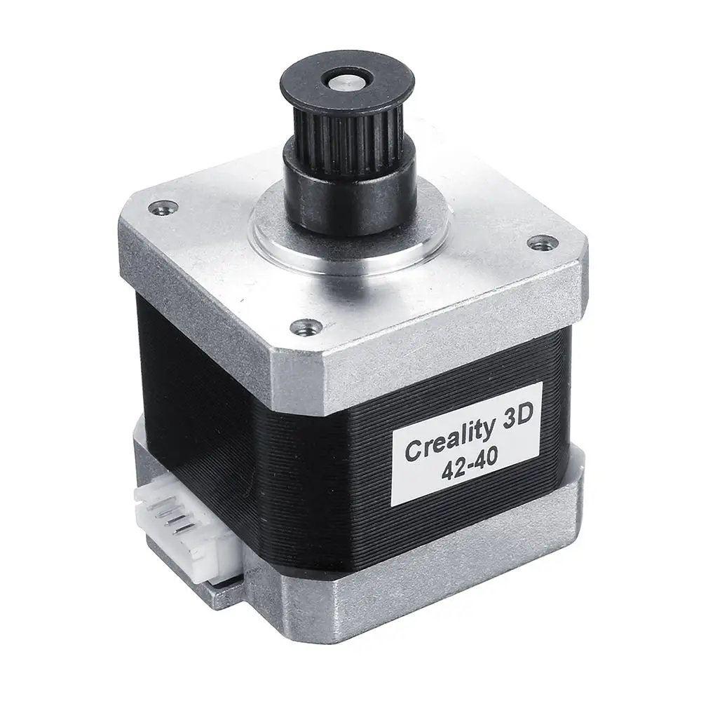 Creality 42-40 RepRap CR-10 Stepper Motor, двухфазный шкив для зубчатого ремня 2GT-20 для фотографического 3D-принтера, детали для оси Y
Creality 42-40 RepRap CR-10 Stepper Motor, двухфазный шкив для зубчатого ремня 2GT-20 для фотографического 3D-принтера, детали для оси Y