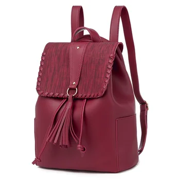12L Tassel Leather Backpack 2020 Fashion Women Backpack Vogue Korean School Travel Backpacks Woman Bagpack Bag Black Red Pink
12L Tassel Leather Backpack 2020 Fashion Women Backpack Vogue Korean School Travel Backpacks Woman Bagpack Bag Black Red Pink