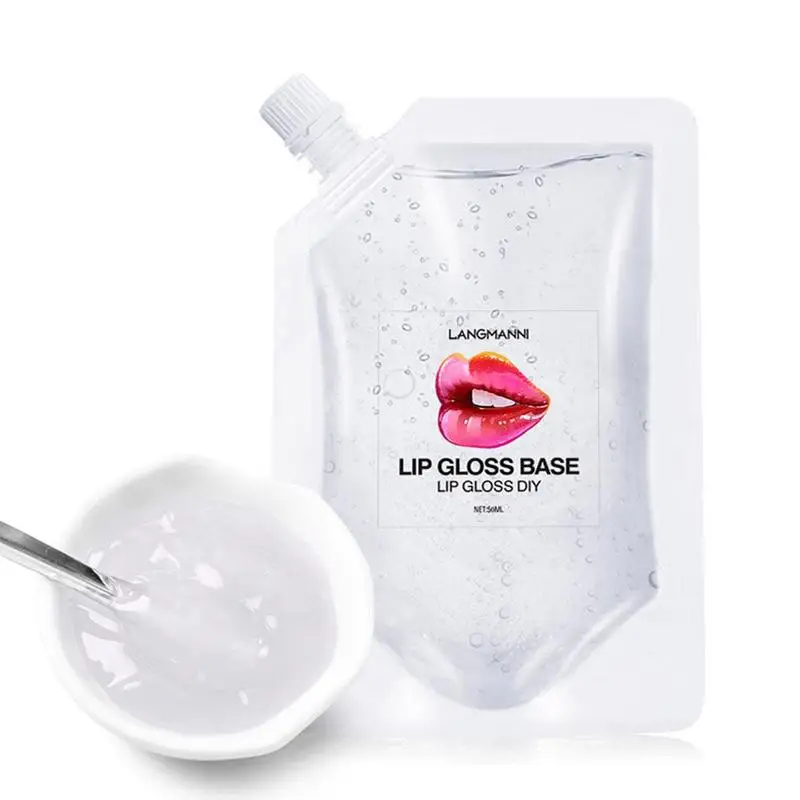 50ML Clear Lip Gloss Base Oil Non-Stick Waterproof Exquisite DIY Lipstick Gel Moisturizing Lip Lipstick Material Makeup S3S0
50ML Clear Lip Gloss Base Oil Non-Stick Waterproof Exquisite DIY Lipstick Gel Moisturizing Lip Lipstick Material Makeup S3S0
