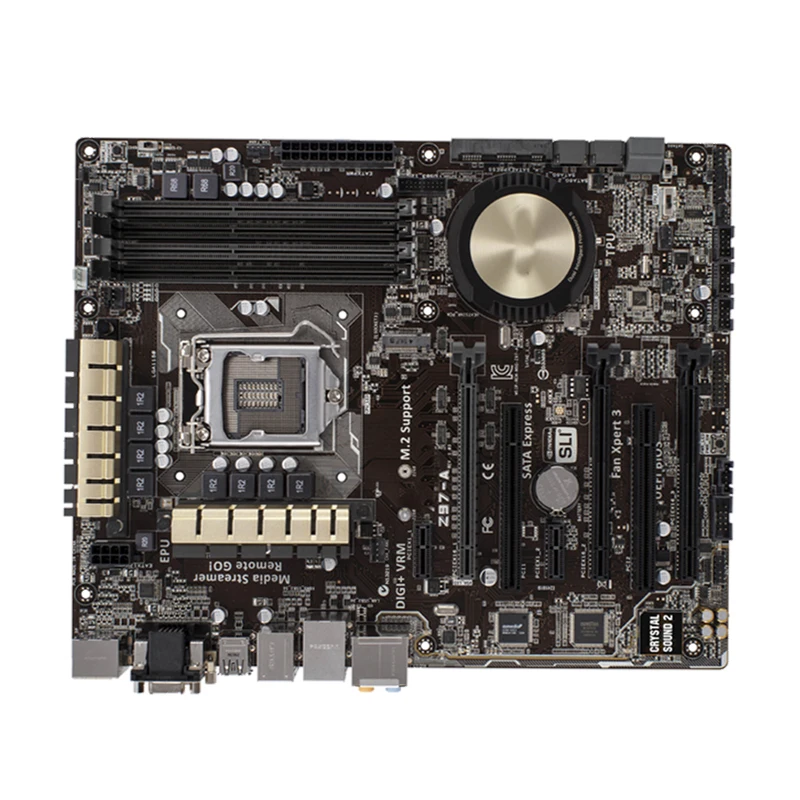FOR Z97-A Desktop motherboard LGA 1150 DDR3 USB2.0 USB3.0 for I3 I5 I7 CPU 32GB Z97 chipset 100% tested intact
FOR Z97-A Desktop motherboard LGA 1150 DDR3 USB2.0 USB3.0 for I3 I5 I7 CPU 32GB Z97 chipset 100% tested intact