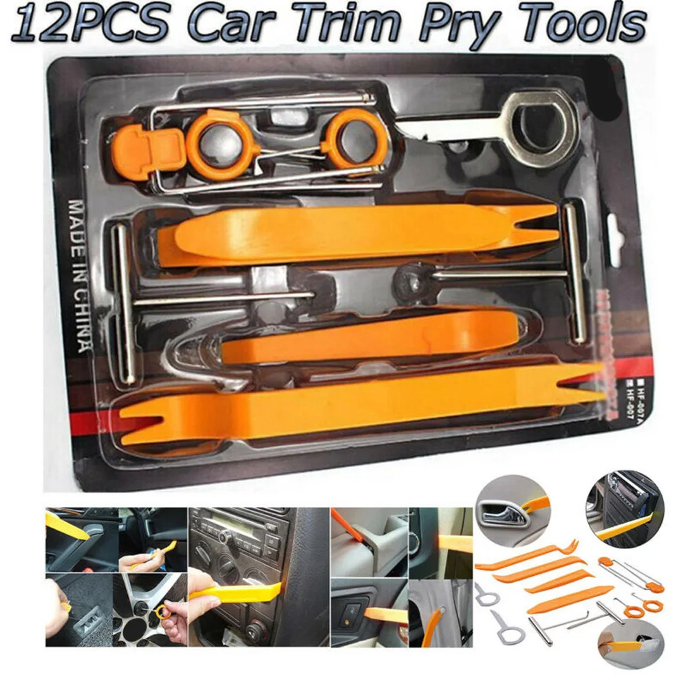 12 PCS Nylon Car Modification Door Plank Of Disassembly Panel Removal Installation Tool Kit Universal Accessories
12 PCS Nylon Car Modification Door Plank Of Disassembly Panel Removal Installation Tool Kit Universal Accessories