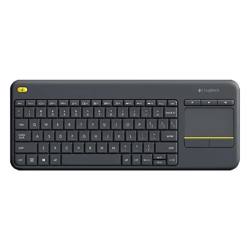 Logitech K400 plus 2.4GHz Wireless Touch Control Keyboard, Wireless Range: 10 M
Logitech K400 plus 2.4GHz Wireless Touch Control Keyboard, Wireless Range: 10 M