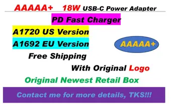 10pcs AAAAA+ 18W PD Fast Charger for i11 Pro XR XS Max Pad EU US A1720 A1692 USB Type-C Quick Charge Travel Adapter
10pcs AAAAA+ 18W PD Fast Charger for i11 Pro XR XS Max Pad EU US A1720 A1692 USB Type-C Quick Charge Travel Adapter