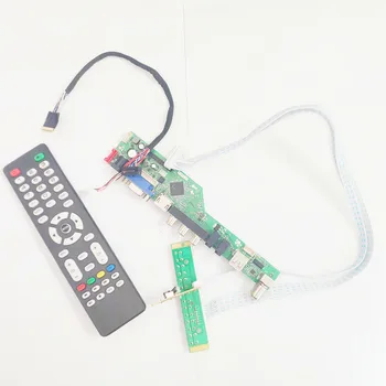 For LTN140AT20-D01/L02 laptop panel WLED LVDS 40Pin T.V56 display controller drive card HDMI VGA USB AV RF 14" 1366*768 DIY kit
For LTN140AT20-D01/L02 laptop panel WLED LVDS 40Pin T.V56 display controller drive card HDMI VGA USB AV RF 14" 1366*768 DIY kit