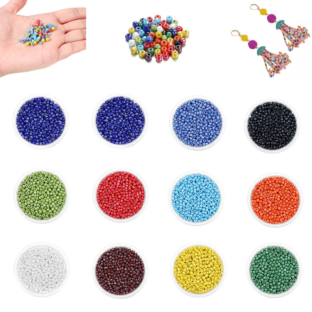 Wholesale 600pcs 3mm Glass Seed Beads Round Hole Loose Crystal Pearl Bead For DIY Bracelet Earrings Jewelry Making Accessories
Wholesale 600pcs 3mm Glass Seed Beads Round Hole Loose Crystal Pearl Bead For DIY Bracelet Earrings Jewelry Making Accessories