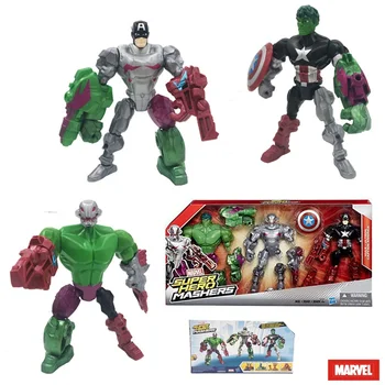 3pcs/set Action 20cm Avengers 4 Toys Figure Captain America Hulk Ultron Joint Moveable PVC Model Toys Doll For Children Gifts
3pcs/set Action 20cm Avengers 4 Toys Figure Captain America Hulk Ultron Joint Moveable PVC Model Toys Doll For Children Gifts