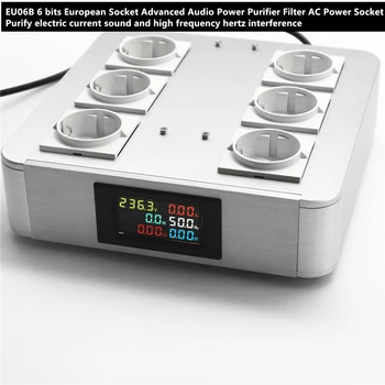 EU06B 6 bits European EMI high frequency power filter power outlet Advanced Audiovisual AC Power Purifier Filter EU Power Socket
EU06B 6 bits European EMI high frequency power filter power outlet Advanced Audiovisual AC Power Purifier Filter EU Power Socket
