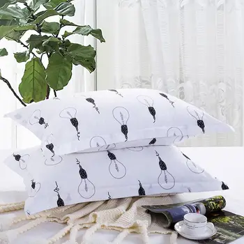 50 1 Piece White Color Fabric Pillowcase Bulb Print Pillow Case Cover 48cm*74cm Kid Adult Bedroom Use XF340-26
50 1 Piece White Color Fabric Pillowcase Bulb Print Pillow Case Cover 48cm*74cm Kid Adult Bedroom Use XF340-26