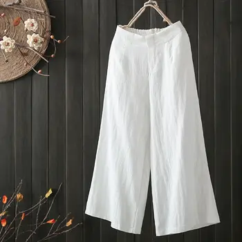 Female Wide Leg Pants For Women Casual Elastic High Waist 2020 New Fashion Loose Long Pants Straight Pant Trousers Summer Female
Female Wide Leg Pants For Women Casual Elastic High Waist 2020 New Fashion Loose Long Pants Straight Pant Trousers Summer Female