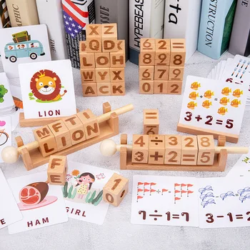 Matching Letter Cards Kids Learning Recognition Math Number Game Spelling Alphabet Word Wooden Blocks Preschool Educational Toys
Matching Letter Cards Kids Learning Recognition Math Number Game Spelling Alphabet Word Wooden Blocks Preschool Educational Toys