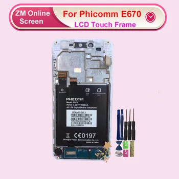 Used For Phicomm E670 LCD Display With Touch Screen WIth Frame Digitizer Assembly Replacement With Tools
Used For Phicomm E670 LCD Display With Touch Screen WIth Frame Digitizer Assembly Replacement With Tools