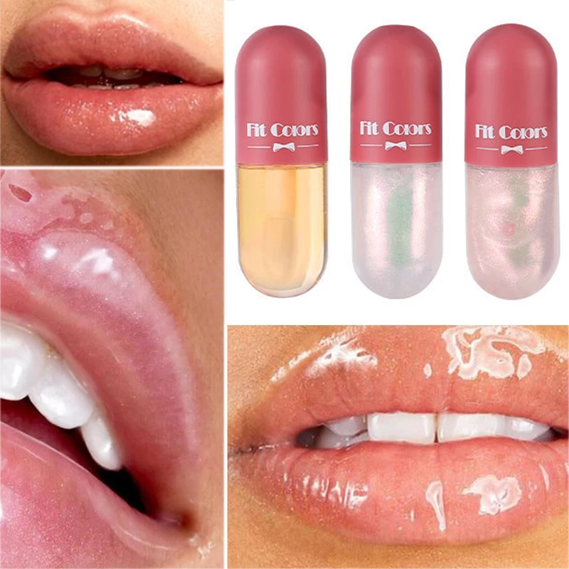 Mini Capsule Glitter Lip Gloss Crystal Jelly Clear Moisturizing Liquid Lipsticks Makeup Cosmetics Mineral Lip Tint Plumper Oil
Mini Capsule Glitter Lip Gloss Crystal Jelly Clear Moisturizing Liquid Lipsticks Makeup Cosmetics Mineral Lip Tint Plumper Oil