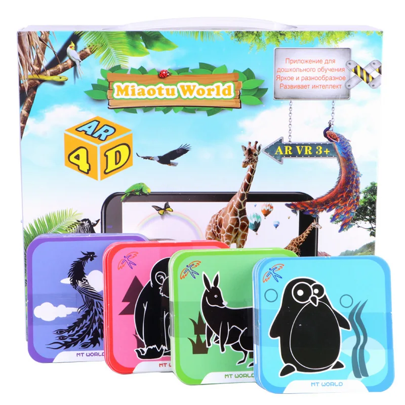 AR Encyclopedia Animal miao tu 4D Card Children Early Childhood Educational Magic Card ENLIGHTEN Cognitive Learning Card
AR Encyclopedia Animal miao tu 4D Card Children Early Childhood Educational Magic Card ENLIGHTEN Cognitive Learning Card