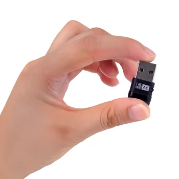 Mini USB 5Ghz 433Mbps Wireless Wifi Network Adapter AC600 Dual Band 802.11ac
Mini USB 5Ghz 433Mbps Wireless Wifi Network Adapter AC600 Dual Band 802.11ac