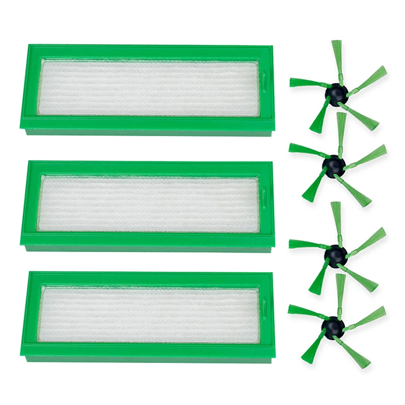 Vacuum Cleaner Replacement Part Accessories For Vorwerk Kobold VR200 Includes 3 Pack Filter And 4 Pack Side Brush
Vacuum Cleaner Replacement Part Accessories For Vorwerk Kobold VR200 Includes 3 Pack Filter And 4 Pack Side Brush