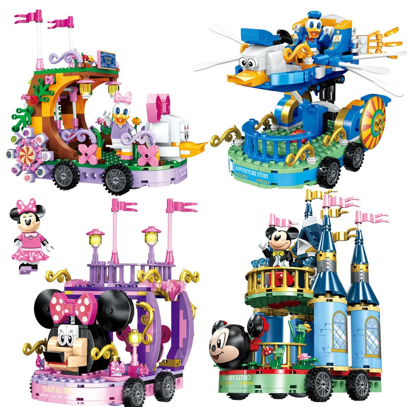 New 4in1 Disney Dream Mickey Minnie Duck Model Building Block Model DIY Anime Classic Movie Toy Gift 2021
New 4in1 Disney Dream Mickey Minnie Duck Model Building Block Model DIY Anime Classic Movie Toy Gift 2021
