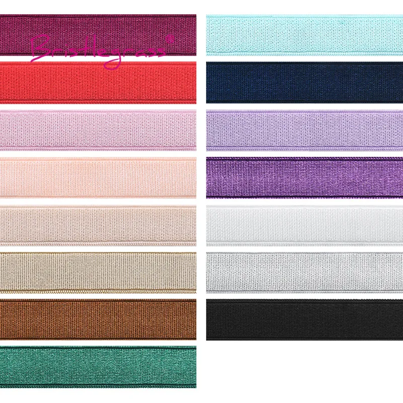 BRISTLEGRASS 2 5 10 Yard 3/8" 10mm Shiny Nylon Bra Strap Elastic Spandex Satin Band Shoulder Tape Underwear Lingerie Sewing Trim
BRISTLEGRASS 2 5 10 Yard 3/8" 10mm Shiny Nylon Bra Strap Elastic Spandex Satin Band Shoulder Tape Underwear Lingerie Sewing Trim