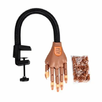 Practice Hand Model for Nail Art Training and Display Manicure Tool with 100Pcs False Nails Nail Tips
Practice Hand Model for Nail Art Training and Display Manicure Tool with 100Pcs False Nails Nail Tips