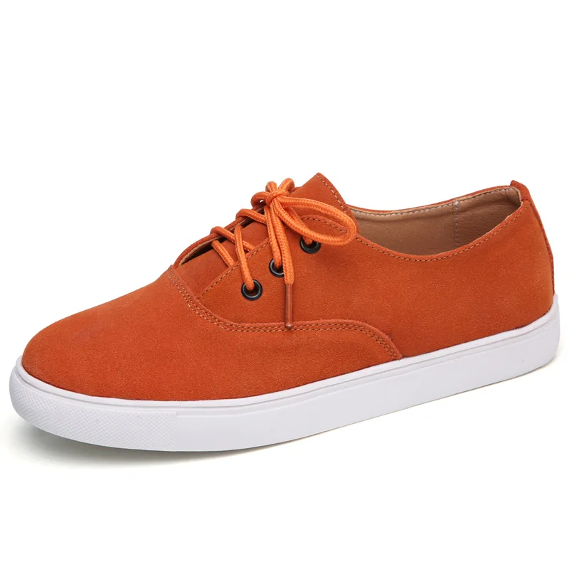 2018 Spring And Autumn New Products Fashion Shoes Korean-style Lace-up WOMEN'S Casual Shoes Swede Leather Anti-slip Flat Top Sho 
2018 Spring And Autumn New Products Fashion Shoes Korean-style Lace-up WOMEN'S Casual Shoes Swede Leather Anti-slip Flat Top Sho