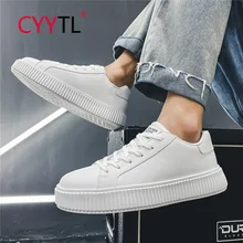 CYYTL Thick Sole Men's Platform Shoes Skateboard Sports Leather Walking Sneakers for Students Outdoor Breathable Boys Tennis
CYYTL Thick Sole Men's Platform Shoes Skateboard Sports Leather Walking Sneakers for Students Outdoor Breathable Boys Tennis