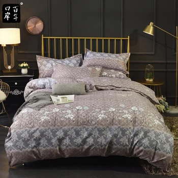 Bedding Set Duvet Cover Sheets Pillowcase 4/Pcs ChenYu Home Textile Reactive Printed Thickened Vegetable Cashmere Fabric
Bedding Set Duvet Cover Sheets Pillowcase 4/Pcs ChenYu Home Textile Reactive Printed Thickened Vegetable Cashmere Fabric